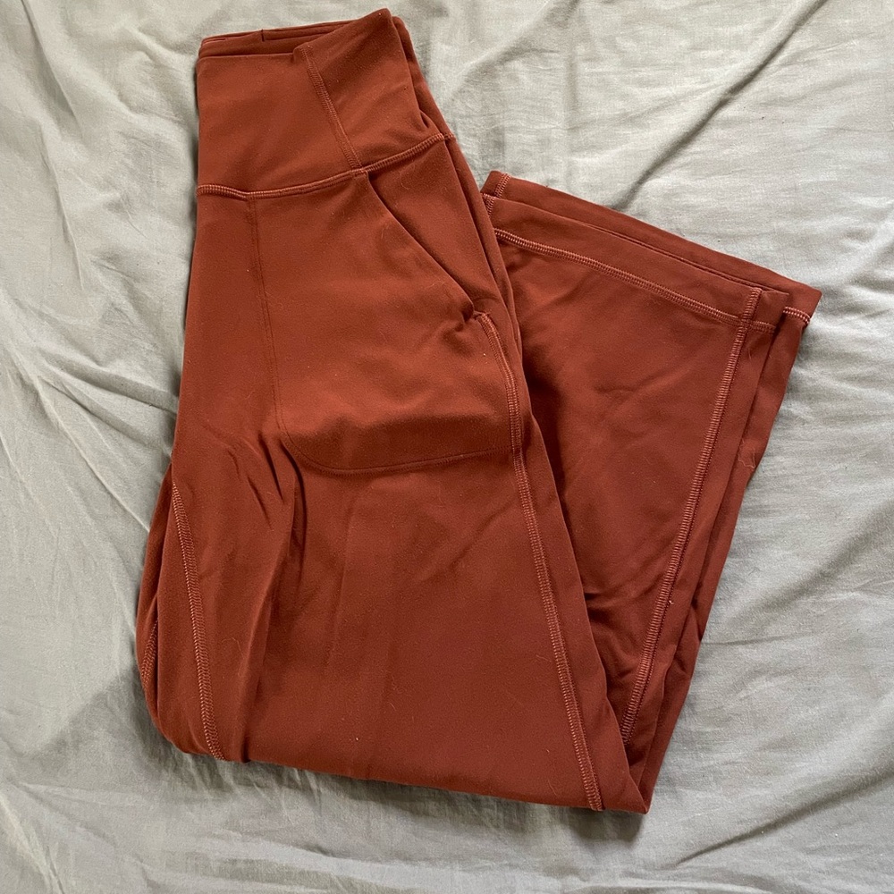 lululemon align cropped wide leg pant sz 2